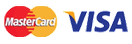 Visa, MasterCard and Discover accepted